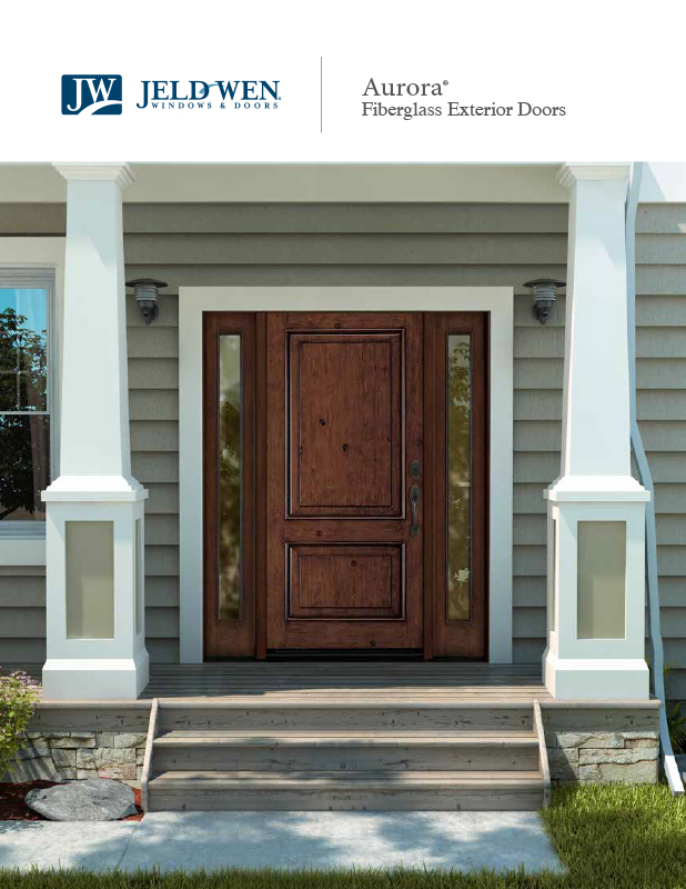 JELD-WEN - IWP® Aurora® Fiberglass Exterior Doors SKU# JWL 10-95855